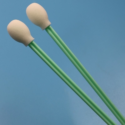Lint Free 180mm Extra Long Handle Dairesel Sünger Detaylı Swab Yazıcı Temizlik Köpük Swab