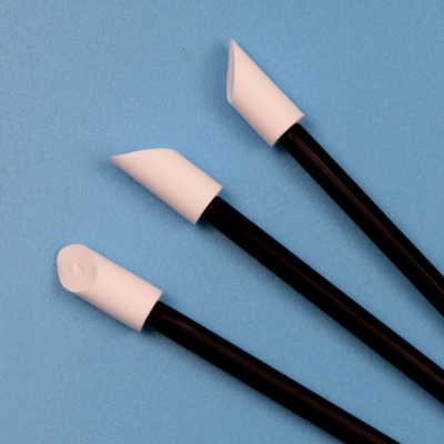 T-21 Değiştirilebilir PP Stik 8mm PU Köpük Swab Yazıcısı Temizlik Mürekkep Çıkarma için Ruby Stik