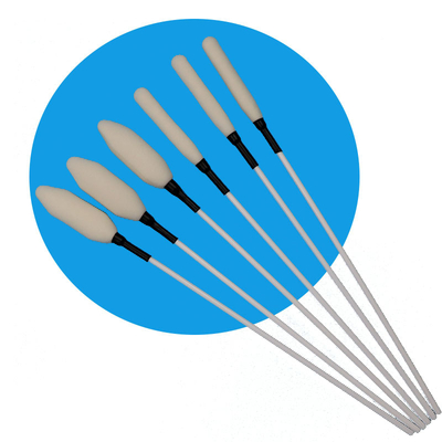 Tek kullanımlık PP Stick Büyük Tıbbi Sünger Stick Trocar Temizlik için Kan Kaldırıcı Köpük Swab