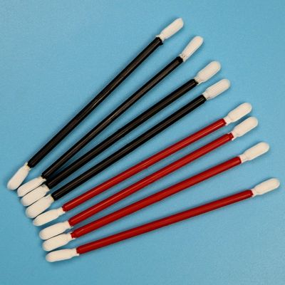 Stokta 768 Çifte Dönüştürülmüş Başlı Poliester Swab Araç Temizliği İçin Temiz Oda Mikrofiber Swab