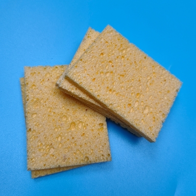 6*8*0.5cm Yüksek emicilikli dikdörtgen selüloz sünger tamponu