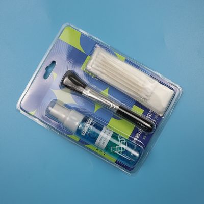 4'te 1 Taşınabilir Mikrofiber Temizlik Kelepçeleri Ekran Temizleyicisi Laptop Lens Temizlik Kitsesi Çözümle