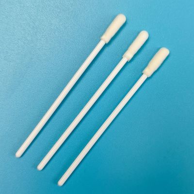 8cm PP Stick Round Foam Tip Yüzey Örnekleme Swab Çevre Kontrolü Örnek Toplama Swab Gıda için