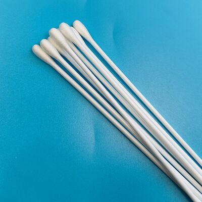 Tek kullanımlık kırılabilir PS Stick Dacron Yüzey Örnekleme Swab'ı Gıda Grip Testi için Oral Örnek Toplama Swab'ı