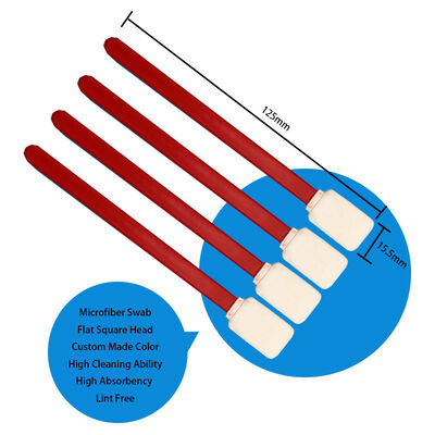 714 Tüy Bırakmayan Düz Kare Araba Temizleme Detaylandırma Çubuğu Ekran Temizleme için Mikrofiber Clanroom Çubuğu