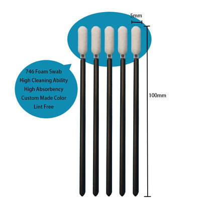 TX746 tüy bırakmayan siyah saplı otomotiv temizleme çubuğu sünger detaylandırma çubukla hassas köpük çubukla araba temizleme için