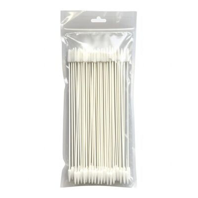 DTF Yazıcı Temizlik tamponları 23cm Ekstra-Uzunluk Kare-Baş Kömür sünger baş 50 tampon bir paket içinde