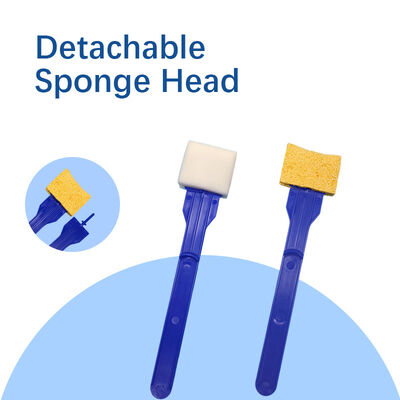 Stick-Mounted Foam Tip Environmental Testing Swab Laboratory Use Specimen Collection Swab Surface Sampling Swab with Detachable Head