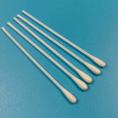9cm PS Stick Steril Dacron Oral Swab Grip Test Örneği Toplama Swab Yüzey Örnekleme Swab Çevre İzleme için