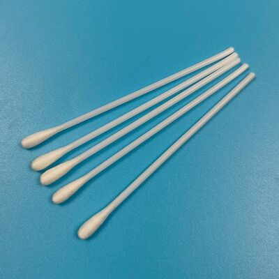 9cm PS Stick Steril Dacron Oral Swab Grip Test Örneği Toplama Swab Yüzey Örnekleme Swab Çevre İzleme için