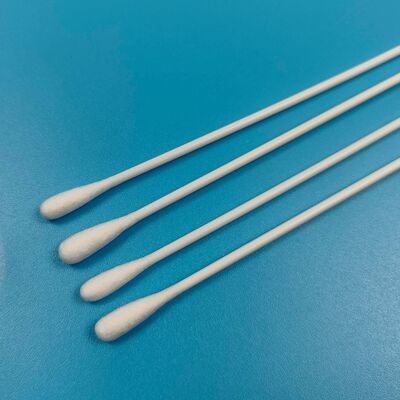 20cm Disposable Long PP Stick Lint Free Cotton Bud Swab Medical Qtips Surface Sampling Swab for Laboratory