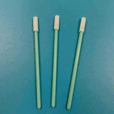 TX758 Tüy Bırakmayan Küçük Düz Temiz Oda Çubuğu Yarı İletken Temizleme ESD Polyester Çubukla Hassas Temizleme Çubuğu