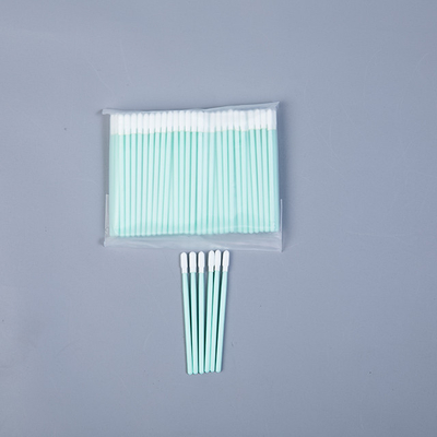 Örme Polyester / Mikrofiber Elektronik Temizleme Çubukları Yuvarlak Başlı OEM Hizmeti