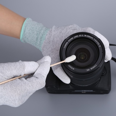 154 Mm Köpük Temizleme Çubuğu, DSLR Ahşap Çubuk Pamuklu Çubuk Yazıcı Kafası