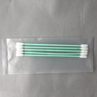 TX740B Temiz Oda Q İpuçları, Pamuklu Temizleme Çubuğu PCB Temizleme İçin Yeşil Çubuk