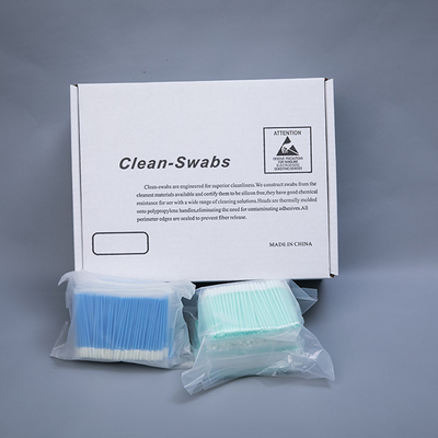Tozsuz PP Sopa Köpük Temizleme Swablar SW-2604C İnce Kafa 2.9 Mm Kalınlığı