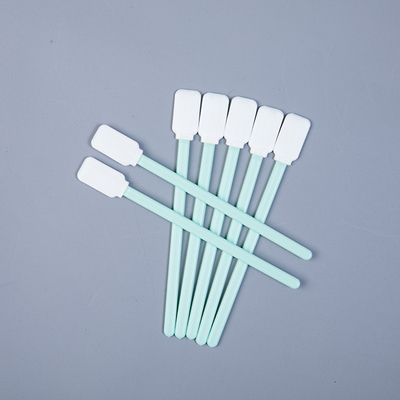 Lint Free Polyester Swab Çubuk Mürekkep Püskürtmeli Yazıcı Temizleme İçin Dokuma Kafa