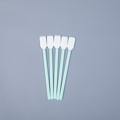 Lint Free Polyester Swab Çubuk Mürekkep Püskürtmeli Yazıcı Temizleme İçin Dokuma Kafa