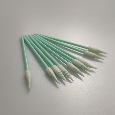 Tozsuz PP Çubuk Temiz Oda Köpük Çubuğu Spiral Sivri Başlı