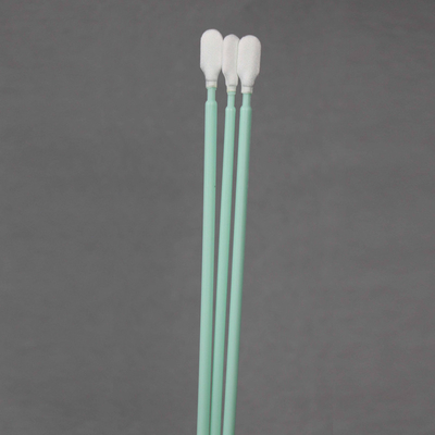 Yazıcılar İçin Tek Kullanımlık 165mm Temiz Oda Polyester Tüy Bırakmayan Temizleme Çubukları