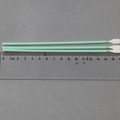 Yazıcılar İçin Tek Kullanımlık 165mm Temiz Oda Polyester Tüy Bırakmayan Temizleme Çubukları