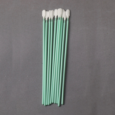 165mm Temiz Oda Tek Kullanımlık Temizlik Polyester Çubukları