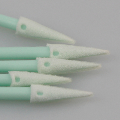 Küçük Hünerli Sünger Tırnağı PP Stik Slot Çukur Temizlik Swab 76mm