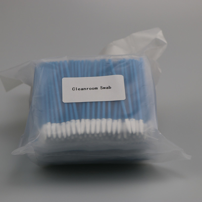 Tek Kullanımlık Dacron Swab Çift Katmanlar Polyester Kafa Temizleme Çubuğu