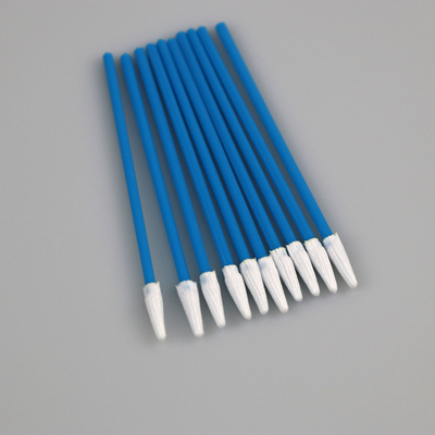 Tek Kullanımlık Dacron Swab Çift Katmanlar Polyester Kafa Temizleme Çubuğu