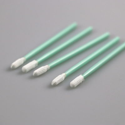 SGS Sertifikalı TX754B Tüy Bırakmayan Temiz Oda Polyester Kafa 70mm Dakron Swablar