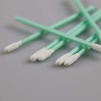 Çin Üretimi Endüstriyel Yeşil Saplı Elektronik İçin Tek Kullanımlık Polyester Swablar