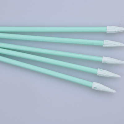 Hassas Enstrüman Mikroskopunu Temizlemek İçin Temiz Oda Çift Katmanlı Polyester Swab