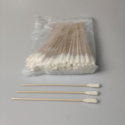 Bireysel Paket Ahşap Saplı 15cm Medikal Köpüklü Çubuk