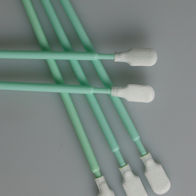 165mm Temiz Oda Polyester Polipropilen Tüy Bırakmayan Swab Kürek Kafası