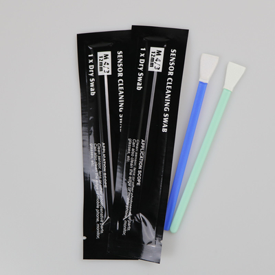 12mm Nonwoven Mikrofiber 4/3 Kamera Sensör Temizleme Çubukları