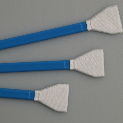Sınıf 100 Temiz Oda V Şekli Örme Mikrofiber Kamera Sensörü Swabları