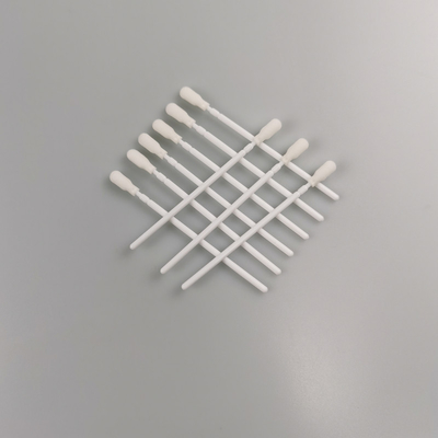 Kesme Noktası ile 100mm Uzunluk Tek Kullanımlık Steril Numune Toplama Swabları