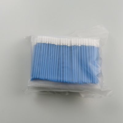 Tek Kullanımlık PP Çubuk Tüy Bırakmayan Swablar 70mm Uzunluk 100pcs/Çanta