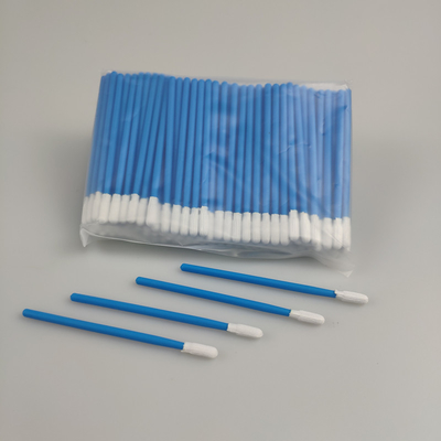Otoklav Sterilize 70mm Tek Kullanımlık Polyester Swablar 100pcs
