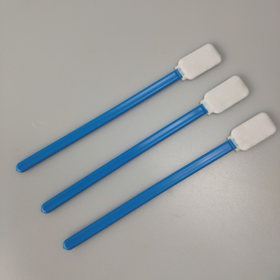 Polipropilen Saplı Düz ​​Kafa Polyester Swablar 100pcs/Çanta