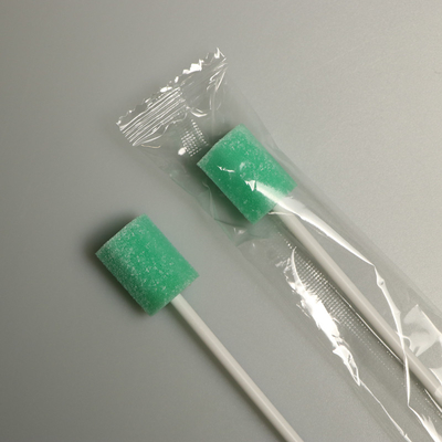 Ağız Temizleme için Altıgen Sünger Uçlu Tek Kullanımlık Steril Swab OEM