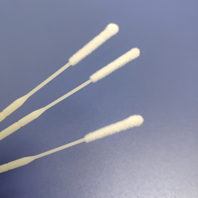 Nazal Oral Boğaz İçin Numune Toplama Steril Swab Naylon Floklu Kafa