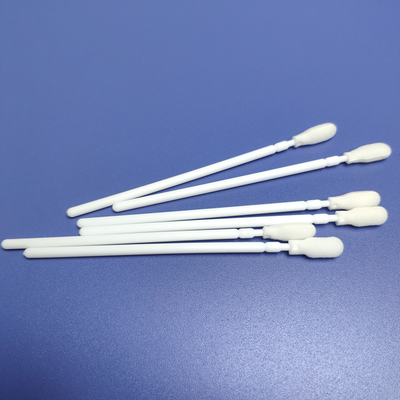 Floresan Yok 10cm Köpük Uçlu Oral Numune Toplama Swabları