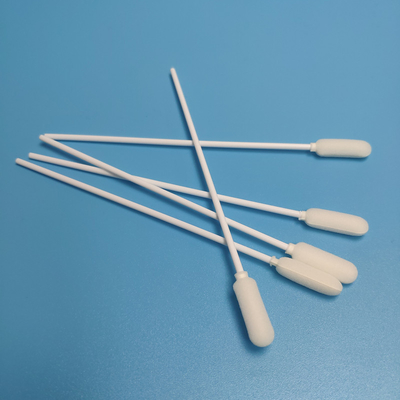14cm Büyük Sünger Başlı Tek Kullanımlık Steril Swab Floresan Yok