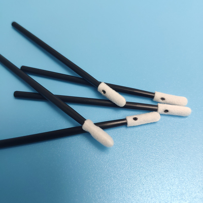 PP Saplı OEM Tüy Bırakmayan 70mm Köpük Uçlu Temizleme Çubukları