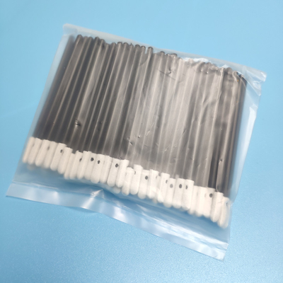 PP Saplı OEM Tüy Bırakmayan 70mm Köpük Uçlu Temizleme Çubukları