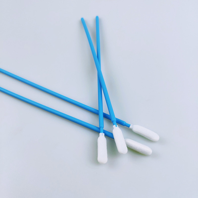 PP Çubuklu Tüy Bırakmayan Köpük Temizleme Çubuğu165mm 100pcs/Poşet