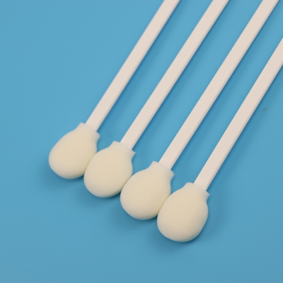 125mm Uzunluk Medikal Oral Sünger Swab Stick, açık hücre yapısı ile