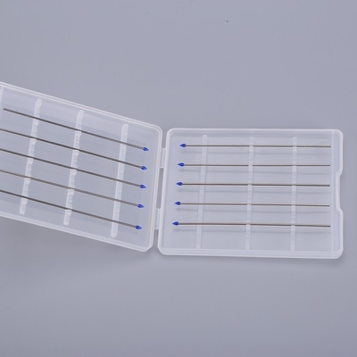 70mm Metal Çubuk Mavi Sivri Yapıştırıcı Silikon Q Uç