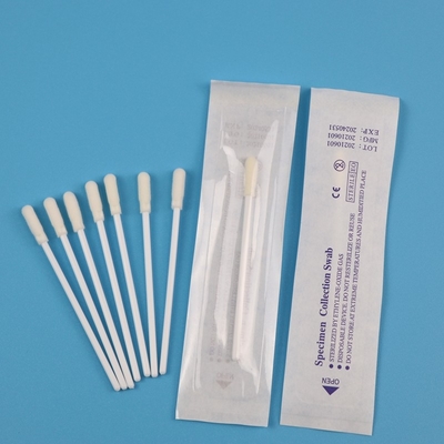 Bireysel Sarılmış 8cm Numune Alma Swabı, PCR Burun Swabı